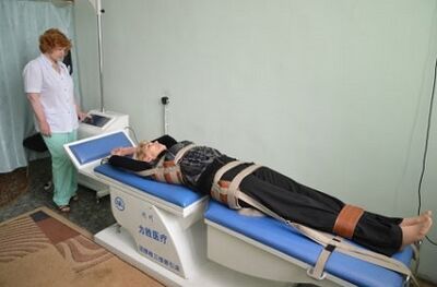 spinale tractie voor thoracale osteochondrose