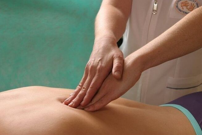 Massage voor osteochondrose